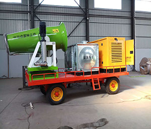 移動(dòng)式除塵風(fēng)送噴霧機